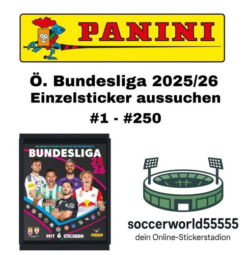 Panini bundesliga 2025 - panini, 2025/26