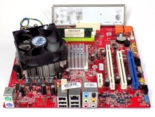 Mainboard CPU RAM Retro Bundle: MSI MS-7366 + Intel Core 2 Duo E7500 + 2GB DDR2