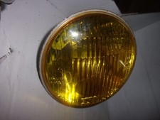 Gelbe Scheinwerfer BOSCH -original gewolbt- Mercedes W108 /BMW E9 usw NEU