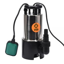 Tauchpumpe INOX 1100 Watt für Schmutzwasser 20000 l/h Edelstahl Wasserpumpe