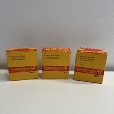 3 x Kodachrome 40-Farben-Film Typ A Super 8 Kassette neu OVP