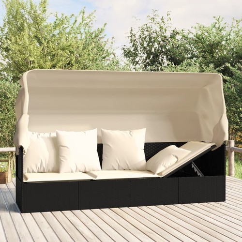 Outdoor loungebett mit dach - outdoor,