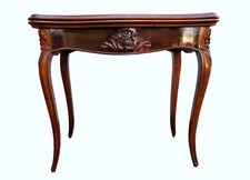 ANTIKE KONSOLE TISCH SPIELTISCH AUSKLAPPBAR WIRD ALS KONSOLE VERKAUFT