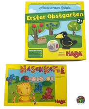 2 Spiele HABA Naschkatze 4408
