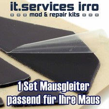 Mausgleiter Mausfüße Mouse Glides Gleitfüße PTFE als Ersatzteil für Ihre Maus