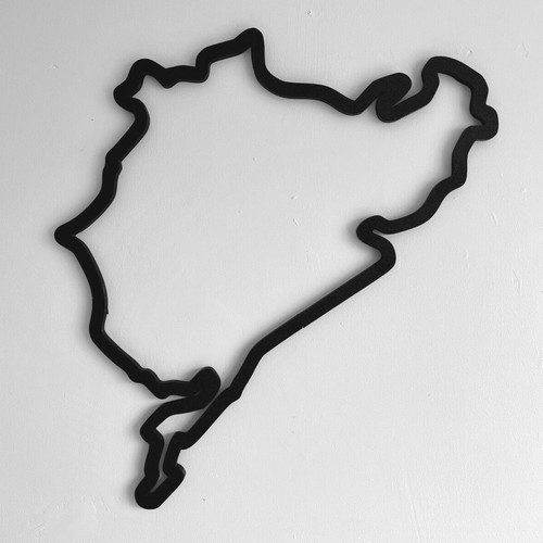 Nürburgring wandbild - 3d,