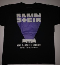 Rammstein  - T-Shirt "Europe Stadium Tour 2023 King Baudouin Stadion - Größe XL