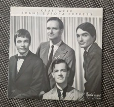 RARE KRAFTWERK TRANS EUROPA EXPRESS LP VINYL☆ 1c06482306☆GER. 1977☆ MINT+POSTER☆