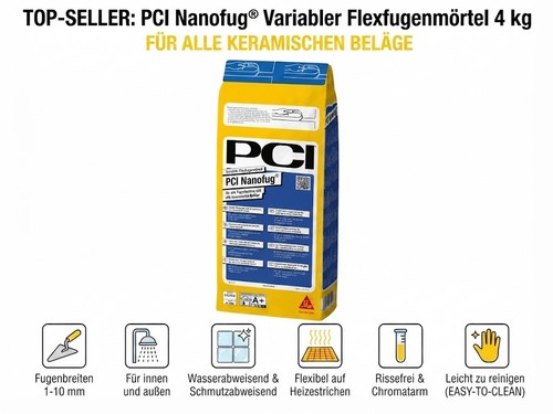 Pci nanofug flexfugenmörtel - pci, 4