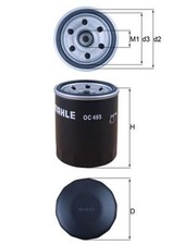 Ölfilter MAHLE OC 495