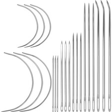 14er Ledernadeln Set Scharf