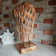 Teak Wurzelholz Skulptur Asia