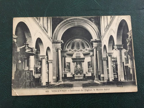 Alte postkarte vincennes - alte,