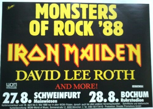 Iron maiden monsters of - -, rock