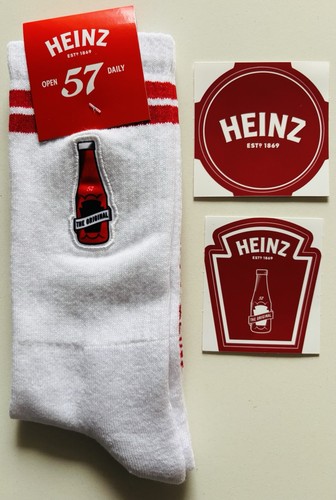 Heinz ketchup socken - ketchup,
