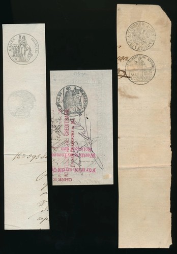 Stempelpapier ausschnitte - stempelpapier, z