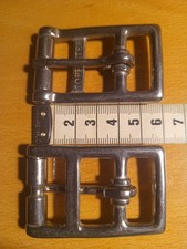 2 X Sattelgurtschnalle Pferd