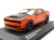 Dodge Challenger SRT Demon 2018 orange Modellauto 1:43 Solido