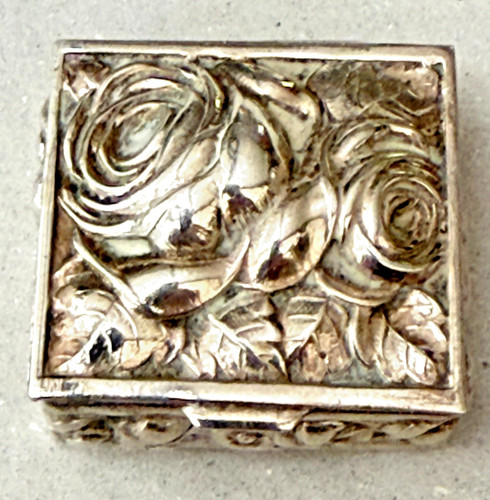 Jugendstil pillendose dose - ,