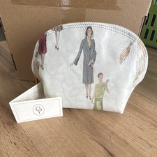 Echtleder Waschtasche Aus