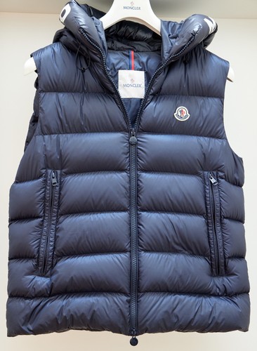 Moncler daunen weste - moncler, blau