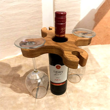 Weinflaschenhalter für 4