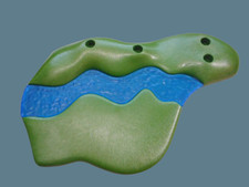 Playmobil Bodenplatte Fluss