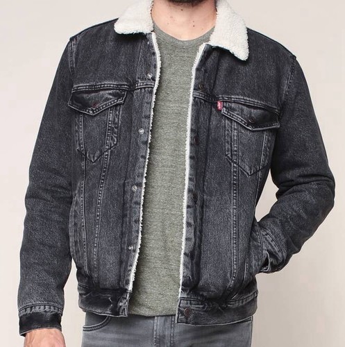 Levis sherpa jeansjacke - levis, herren