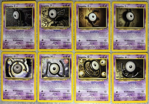 Pokémon neo entdeckung - 8x,