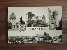 alte DDR Ansichtskarte, Postkarte-Motiv: Gransee