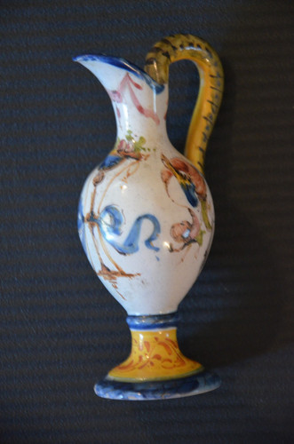 Alte kleine ziervase keramik - ziervase,