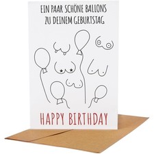 Humorvolle Geburtstagskarte