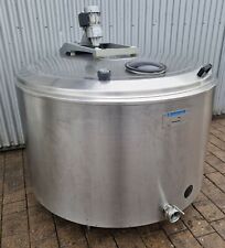 650 ltr. Milchtank Edelstahltank Edelstahlfaß Biertank Honigtank rund Alfa-Laval