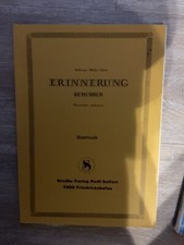 Blasorchester Noten „Erinnerung- Remember“ Volkmar Müller-Deck