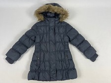 Mädchen warme Winter Jacke Gr. 110 in Dunkel Grau von Palomino C & A