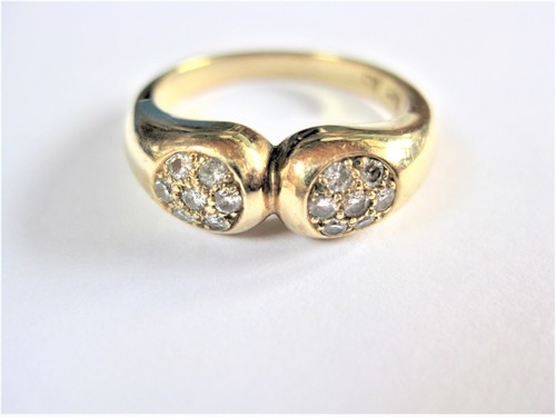 Ring gold 585 mit - mit, brillanten
