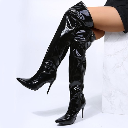 Lackleder damen stilettoabsatz - damen,