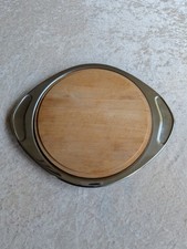 AMC Classic Servierplatte Servierschale mit Holzbrett