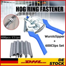 Wurstclipper + 600 Clips Set