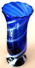 ALFRED TAUBE Glas Vase