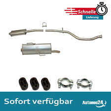 Auspuffanlage für PEUGEOT 206/ PEUGEOT 206 Cabrio  1.6 16V ab. Bj. 2000