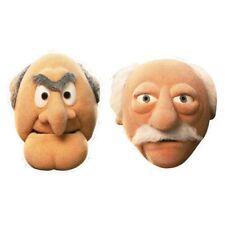 Statler Und Waldorf 2D Karte Party Masken Doppelpack The Muppets Offiziell