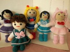 Häkelpuppe sailor moon und - häkelpuppe,