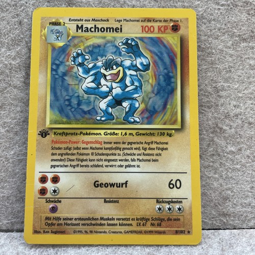 Machomei base set 1st - base,