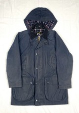 Vintage McOrvis Wachsjacke S, Navy Blue, wie Bedale, Orvis