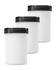 3x 1000 ml Vorratsbehälter mit Schraubdeckel, Vorratsdose, Mehldose