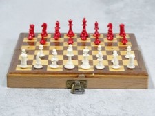 Altes klappbares Schachbrett