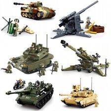 Klemmbausteine Spielbausteine Militär Panzer Kanone Spielzeug Verschiedene Sets