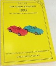 Der gelbe Katalog 1993 für Wiking Koch vereinzelte Einträge  å 