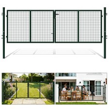 Gartentor Maschendrahtzaun